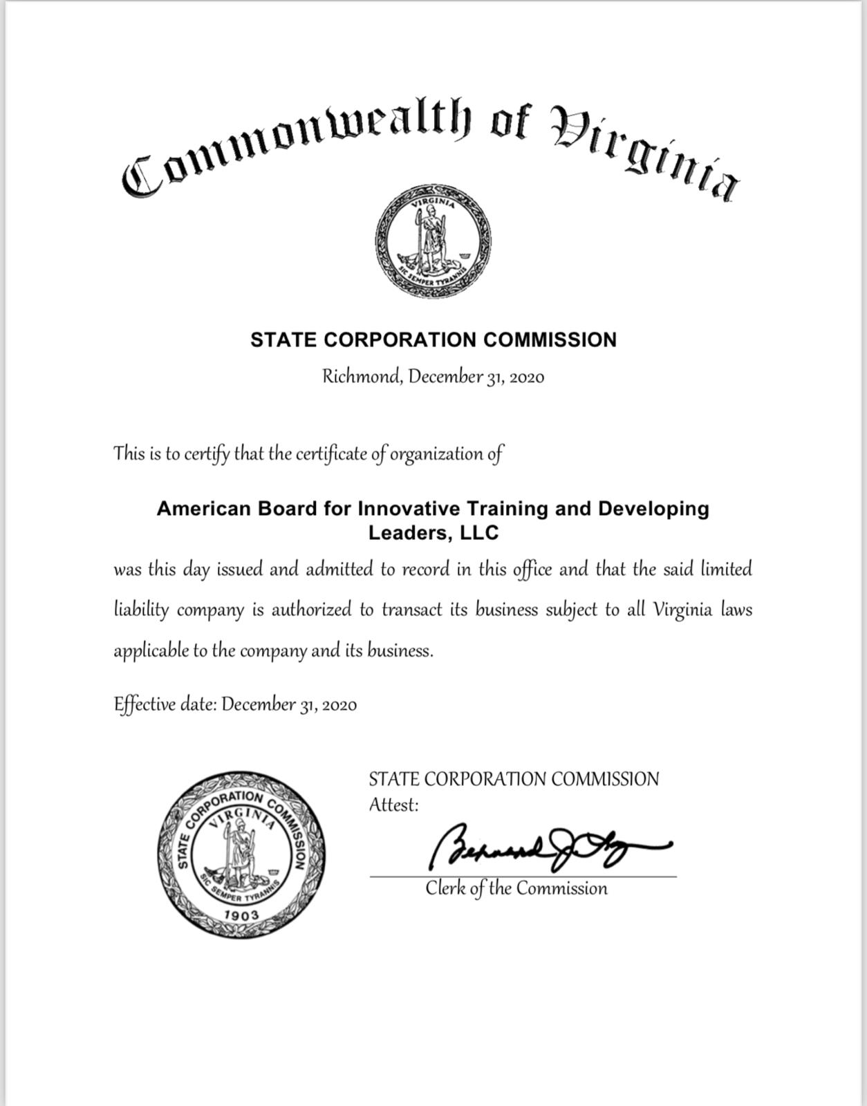 Our Official Documents