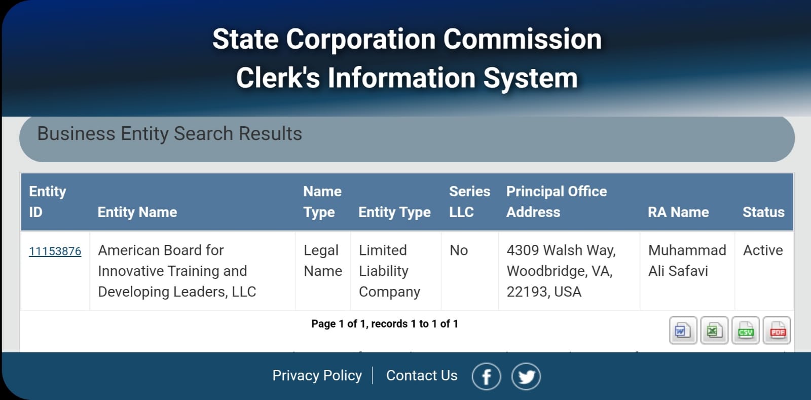  How to Verify the Registration and Licensing of the American Board via the Official U.S. Government Website