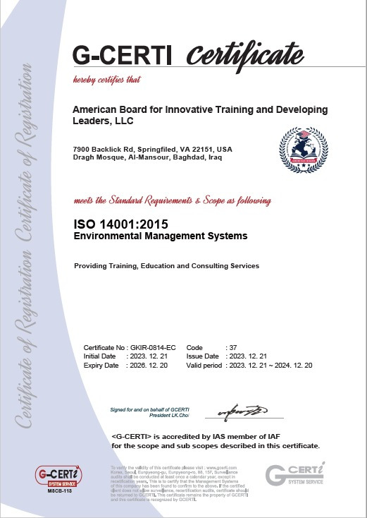 American Board Receives International ISO Certifications